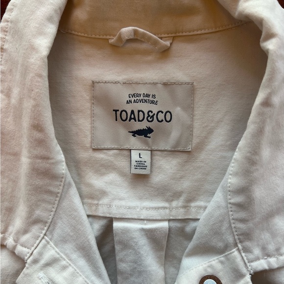 Toad & Co Women’s Earthworks Huxley Jacket Cream Large - Picture 3 of 9